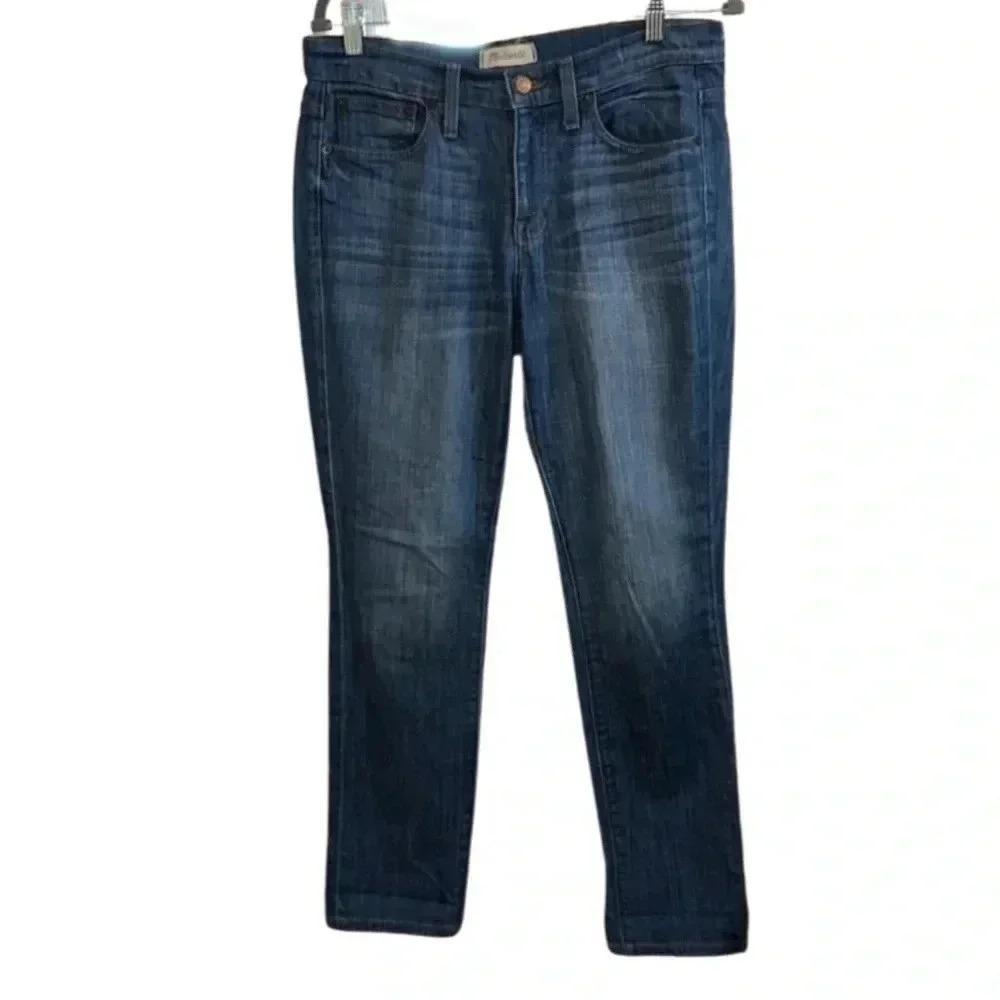Madewell the Slim Boyjean Medium Wash Size 26 - Picture 2 of 9